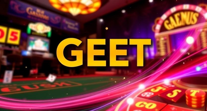 GEET casino online gaming interface